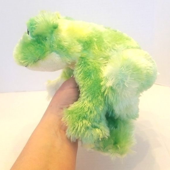Ganz Webkinz Green Tie Dye Frog Plush Toy (No Code) - Picture 3 of 10